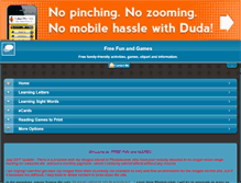 Tablet Screenshot of free-fun-n-games.com